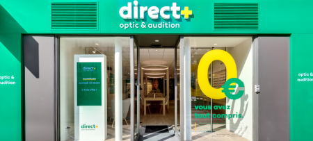 Façade du magasin - Direct Optic 