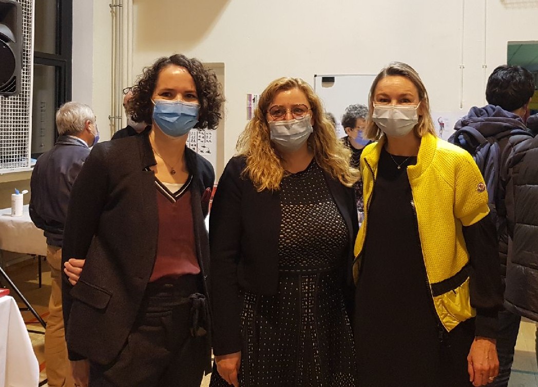 Béatrice Chirouze et Amélie Morel