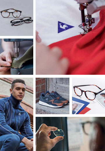 Une collection resolument Made in France signee Krys Group et le coq sportif Acuite