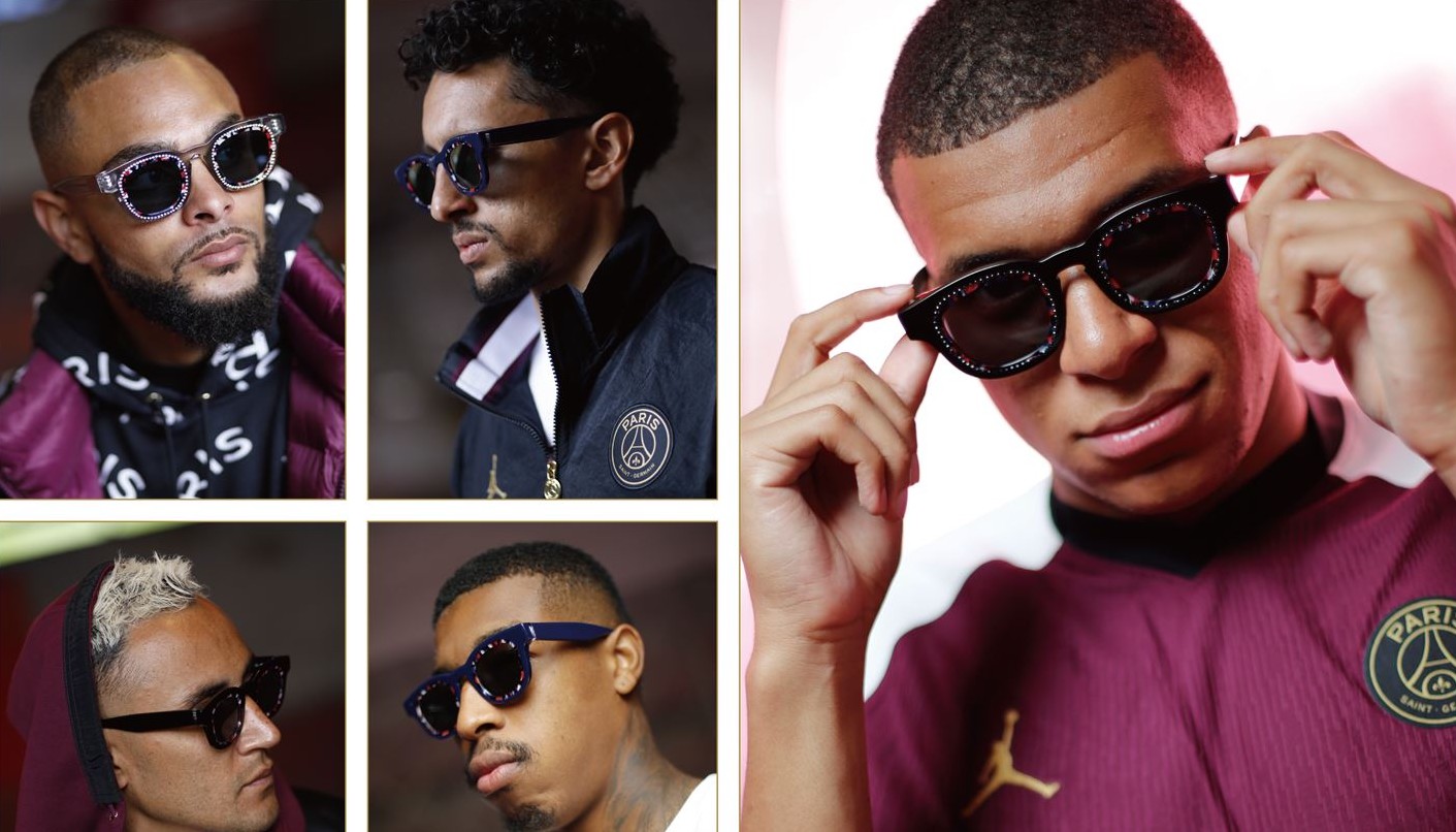 Les stars du PSG ont participé à la campagne de pub pour les lunettes