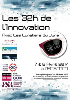« Les 32H de l'innovation », challenge créatif autour de la lunetterie