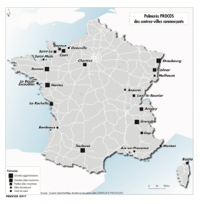 Classement des centres-villes les plus dynamiques en France