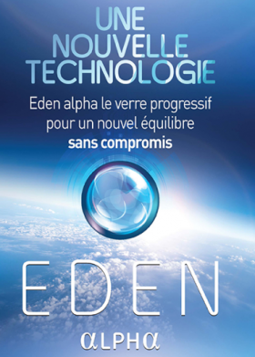 Eden Alpha, le nouveau progressif freeform de Novacel