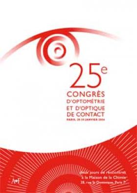 Plus de 340 inscrits au 25ème Congrès d'Optométrie