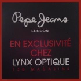 Lynx Optique : une collection exclusive Pepe Jeans en attendant celle d'un créateur de bijou...