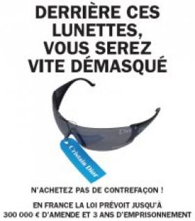 4 000 paires de solaires détruites pour lancer la campagne anti-contrefaçon