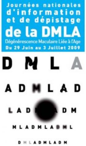 Du 29 juin au 3 juillet auront lieu les 3èmes Journées nationales de dépistage de la DMLA