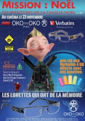 Oko by Oko Paris s'associe au film « Mission Noël » avec les Key, ses montures numériques