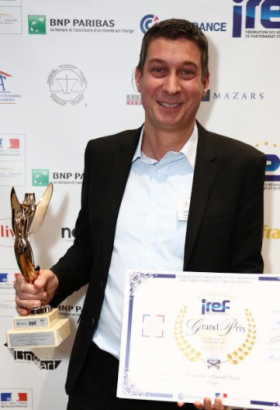 Arnaud Pezet (Krys), meilleur opticien coopératif de l’année 2017 