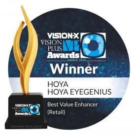 Hoya EyeGenius récompensé au Vision X de Dubai