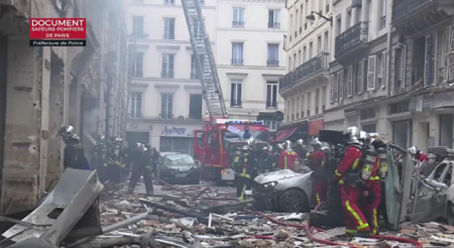explosion Paris IXe arrondissement