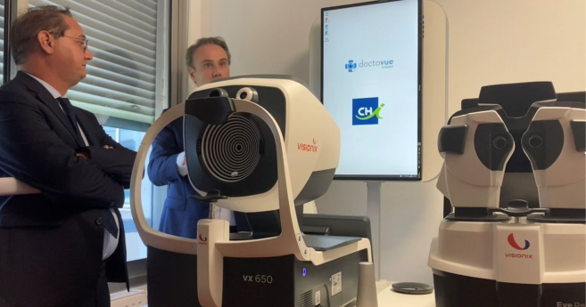 Doctovue & Visionix : une solution innovante pour les opticiens, présente au Silmo 2025