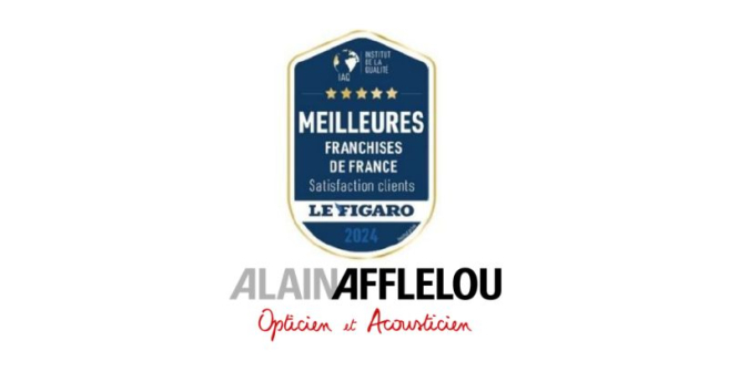 Alain Afflelou en tête du palmarès des meilleures franchises 2024, selon une enquête du Figaro