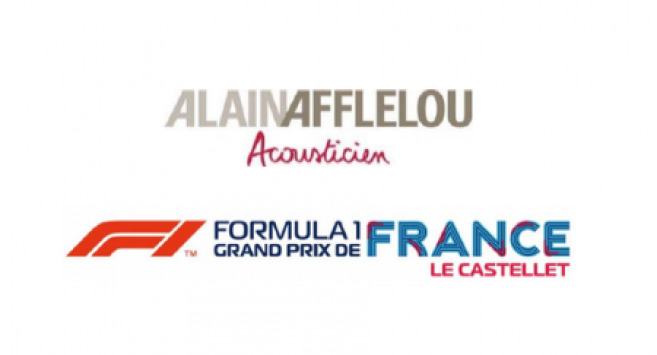 Alain Afflelou Ascousticien nouveau partenaire du roadshow du Grand prix de France de Formule 1 