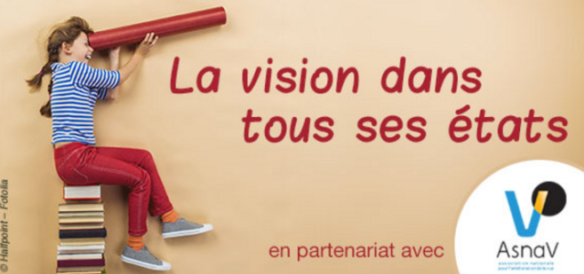 « La vision dans tous ses états » de l'Asnav : un programme pédagogique pour sensibiliser à l'école
