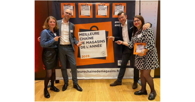 Une enseigne remporte le trophée de « Meilleure chaîne de magasins 2023 »