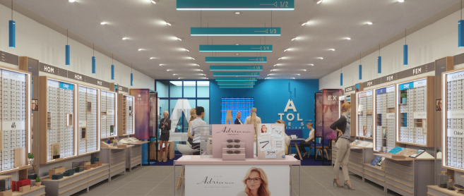 Expérience client digitalisée avec le nouveau concept de magasin Atol