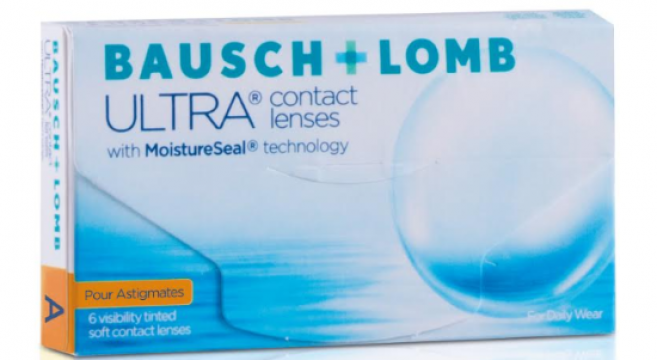 Bausch&Lomb : Extension des paramètres de la lentille mensuelle pour astigmates Ultra 