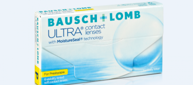 Bausch&Lomb : Ultra, nouvelle lentille mensuelle pour presbytes