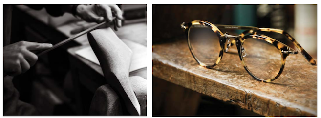 L'art du cuir et de la lunetterie s'allient dans une collection pour hommes, signée Berluti et Oliver Peoples