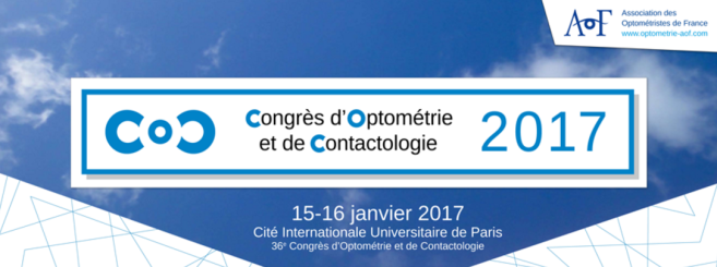 Optométrie et contactologie : formez-vous avec l’AOF à l'occasion du COC 2017