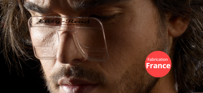 Un Aixois crée des lunettes de lecture au format « carte de crédit »