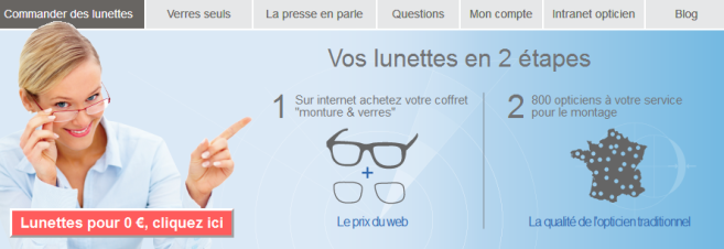 Le site de vente en ligne Easy-verres propose une offre de lunettes sans reste à charge…