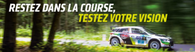  Essilor au cœur du Championnat de France des rallyes pour une opération de sensibilisation 