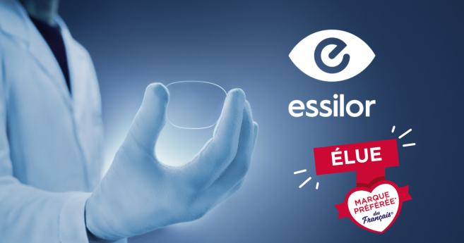 Essilor élu marque préférée des Français en verres optiques