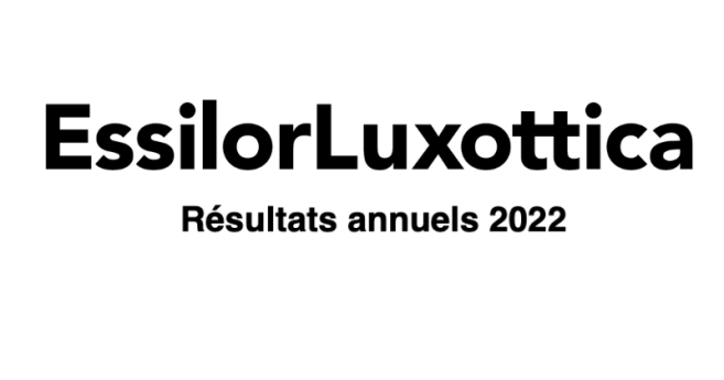 EssilorLuxottica enregistre une année record en termes de chiffre d'affaires et de résultats
