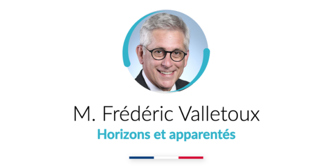 Le député Frédéric Valletoux (Horizons) nommé ministre délégué à la Santé