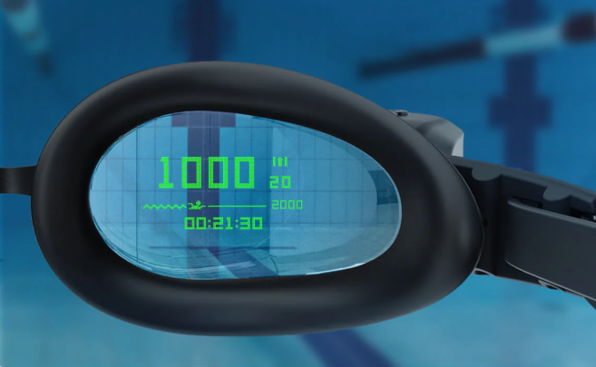 Holoswim 2 : des lunettes de natation connectées avec verres correcteurs