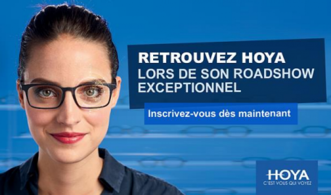 Hoya organise un tour de France dans 8 villes