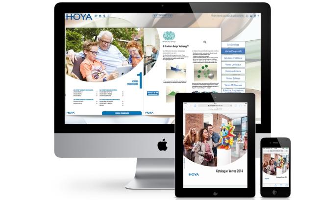 Hoya présente son nouveau catalogue verres 2014 avec une version numérique enrichie