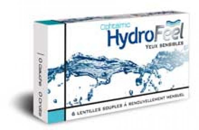 HydroFeel : une lentille pour des yeux en pleine santé