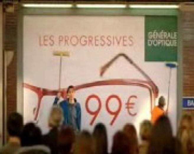 La Générale d'Optique revient sur les écrans TV pour son offre 'les progressives à 99 euros'