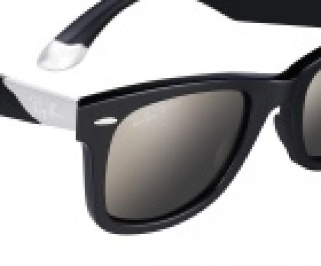 7000 Wayfarer parés d'or blanc