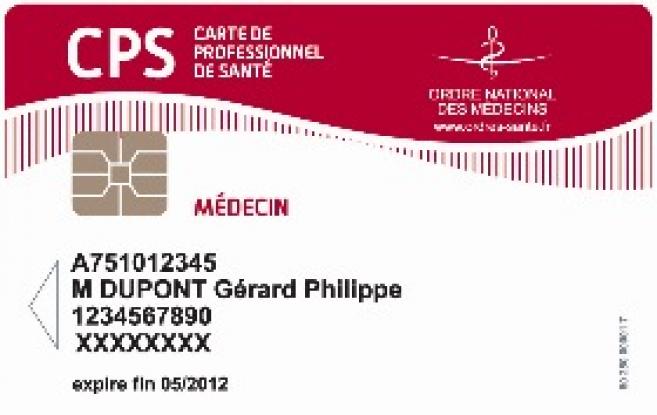 La carte de professionnel de santé pour les opticiens à partir de 2012