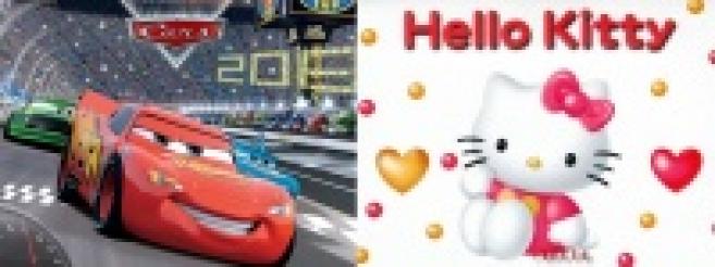Cars et Hello Kitty en tête des marques préférées de vos petits clients