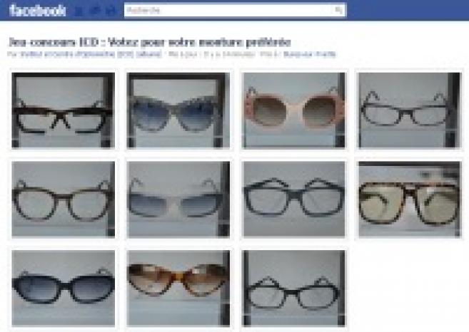 L'ICO lance un jeu Facebook pour élire la monture qui sera vendue dans les magasins Afflelou