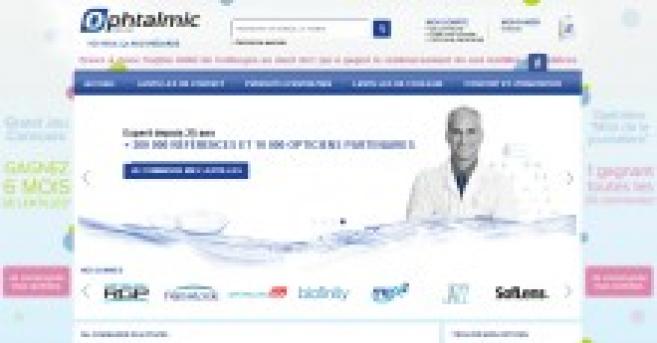 Vente de lentilles sur Internet : Ophtalmic-online.fr réunit 2 000 opticiens partenaires