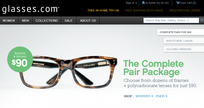 Luxottica rachète le site de vente en ligne Glasses.com