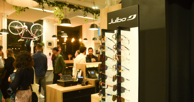 Une initiative à Lyon de Thierry Caillat et de Julbo pour informer les sportifs sur les lunettes de sport adaptées à la vue