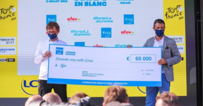 Tour de France : succès de l’opération « l’Étape en Blanc » pour Krys