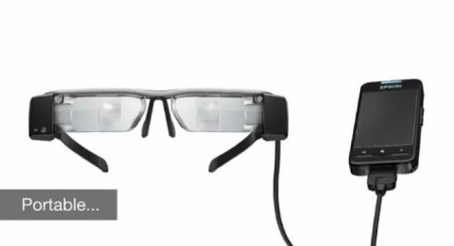 Epson lance ses lunettes connectées Moverio