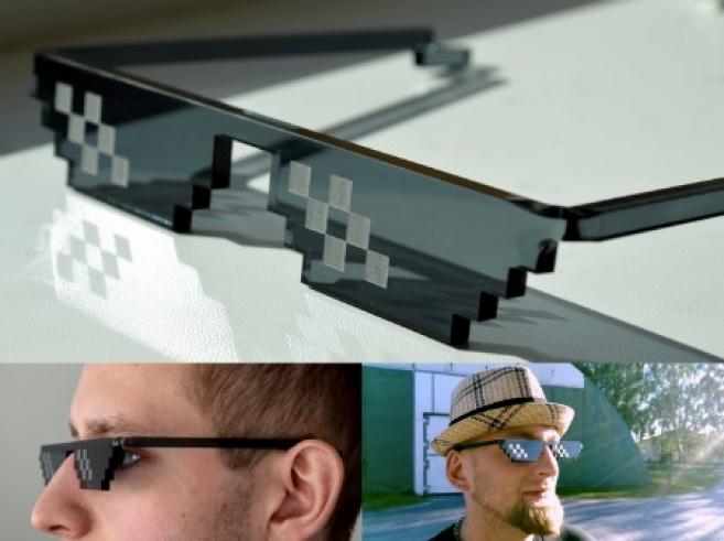 Des lunettes pixelisées pour les geeks de l'été