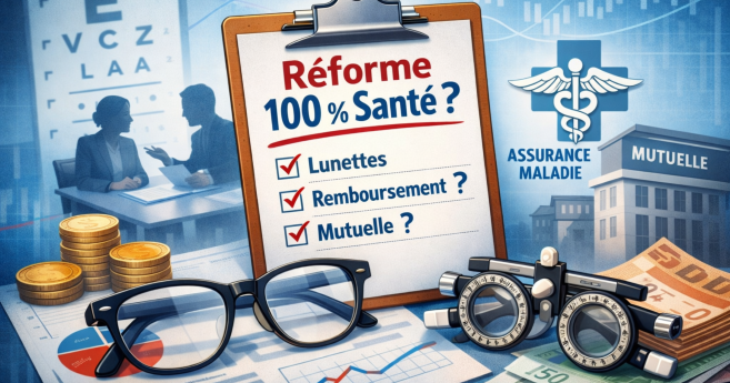 Lunettes, remboursement, mutuelles...une réforme du 100 % Santé à l’étude