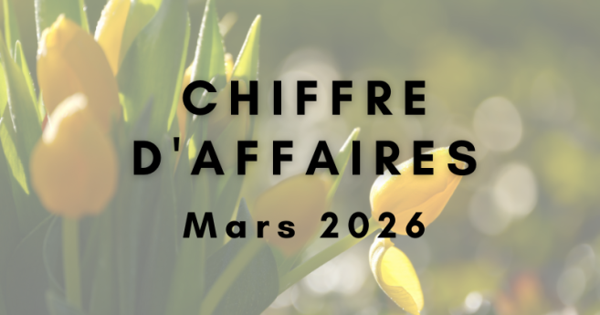 [Sondage] Votre chiffre d’affaires de mars 2026 par rapport à mars 2025