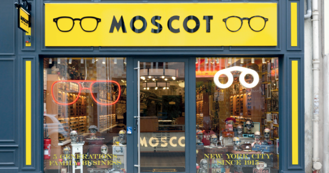 Moscot étend sa présence en Europe avec une nouvelle boutique à Paris
