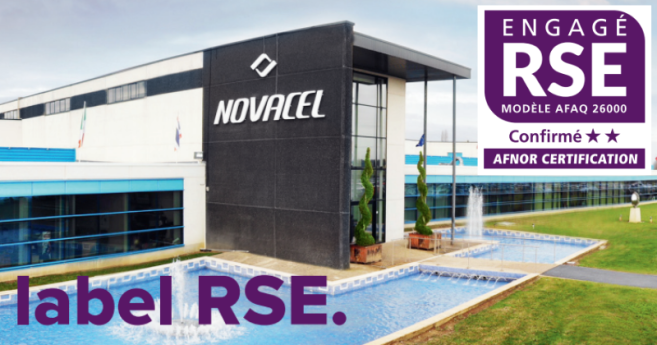 Novacel obtient le label RSE engagé niveau confirmé